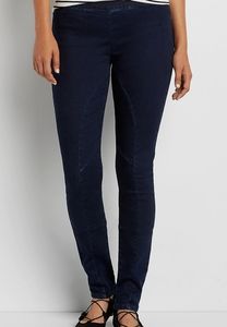 Maurices DenimFlex Jeggings Dark Wash Seam Details
